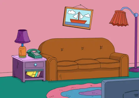 Living room scene preview